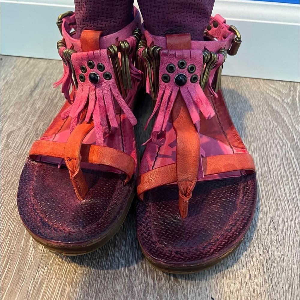 AS98 Rowan 37 Fringe Tassel Boho Sandals